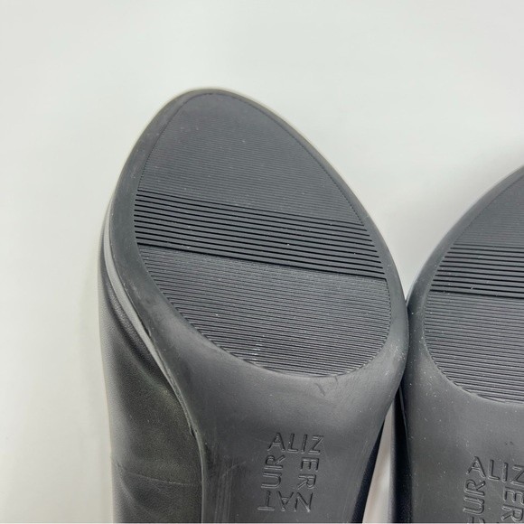 Naturalizer Womens Size 10 Michelle Black Leather Classic Heels Pumps Shoes NEW - Picture 10 of 15